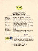 Rootes Heritage Certificate